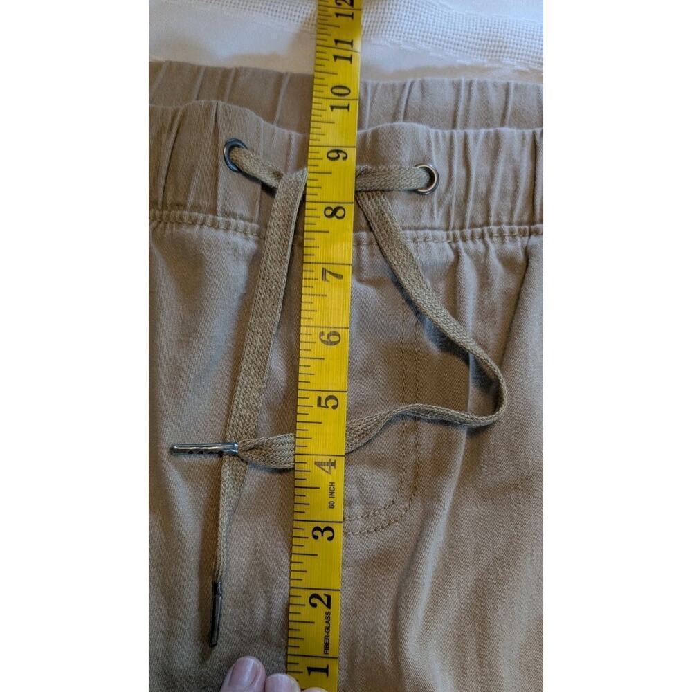 Ring Of Fire Tan Twill Moto Joggers Unisex Size XL Pull-on Trippin Graphic - Picture 4 of 9